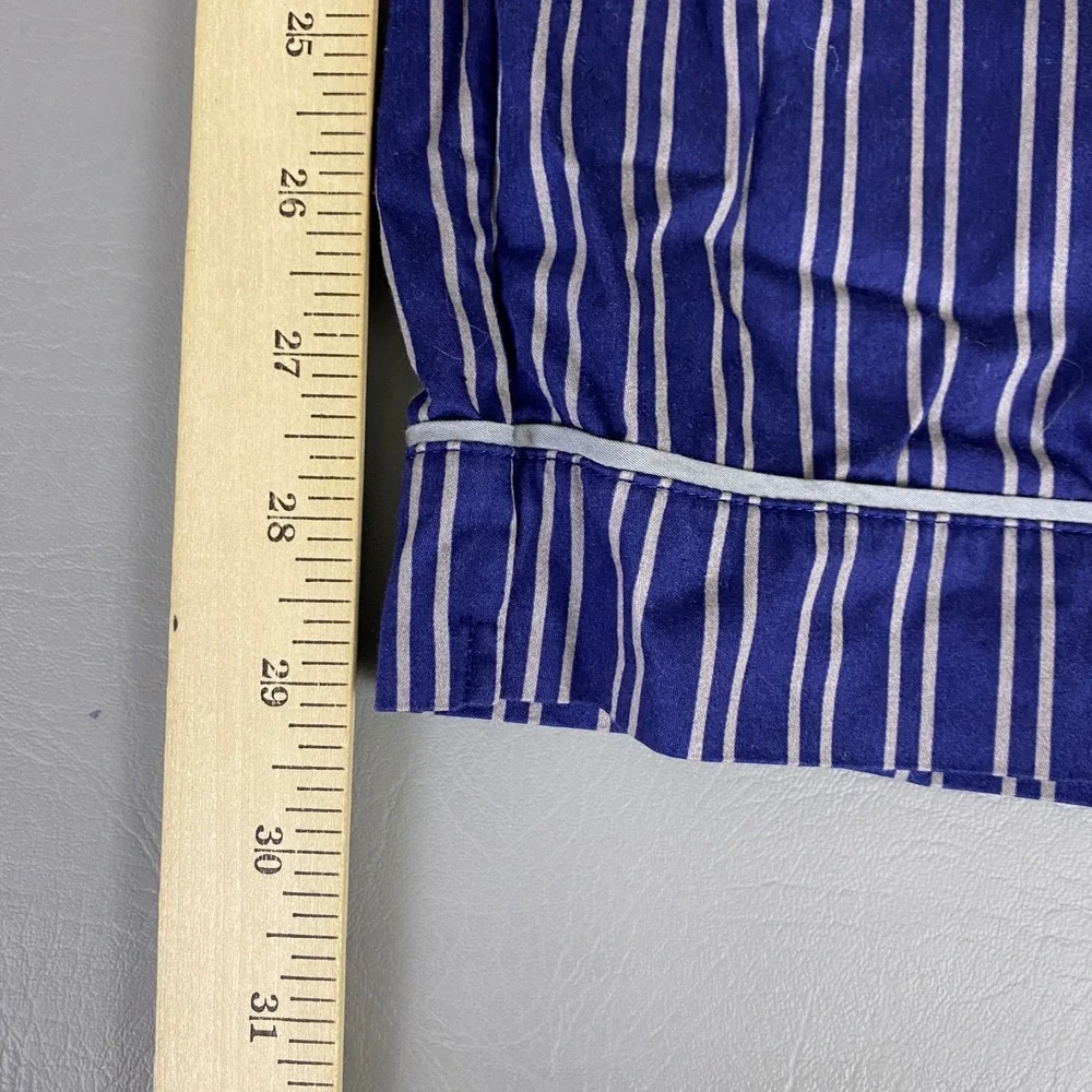 Harry Potter Pottery Barn Teen‎ Pajama Pants Boys Size Medium Striped Blue White
